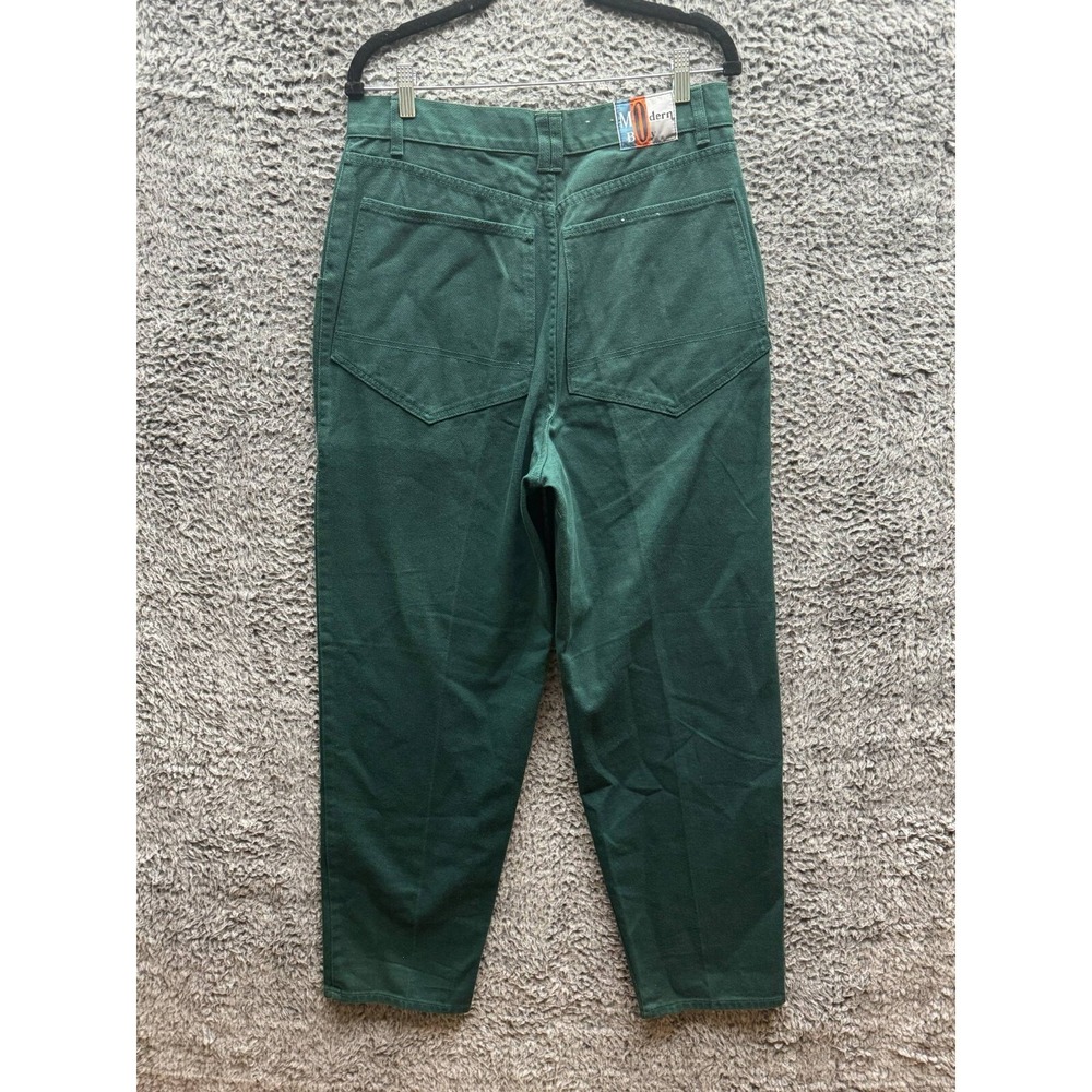 Vintage Y2K Modern Boy Five Pockets Green‎ Pants Mens Size 33